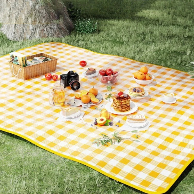 Waterproof Picnic Blanket Foldable Ground Mat – Camping & Beach