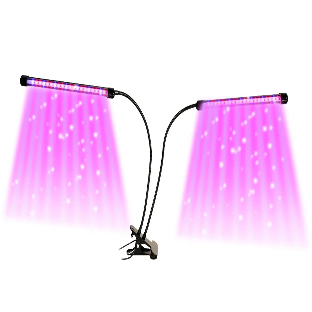New Portable dual head plant light professional growth light full spectrum plant light plant light LED growth light Peaceful Pleasures Health and Wellness