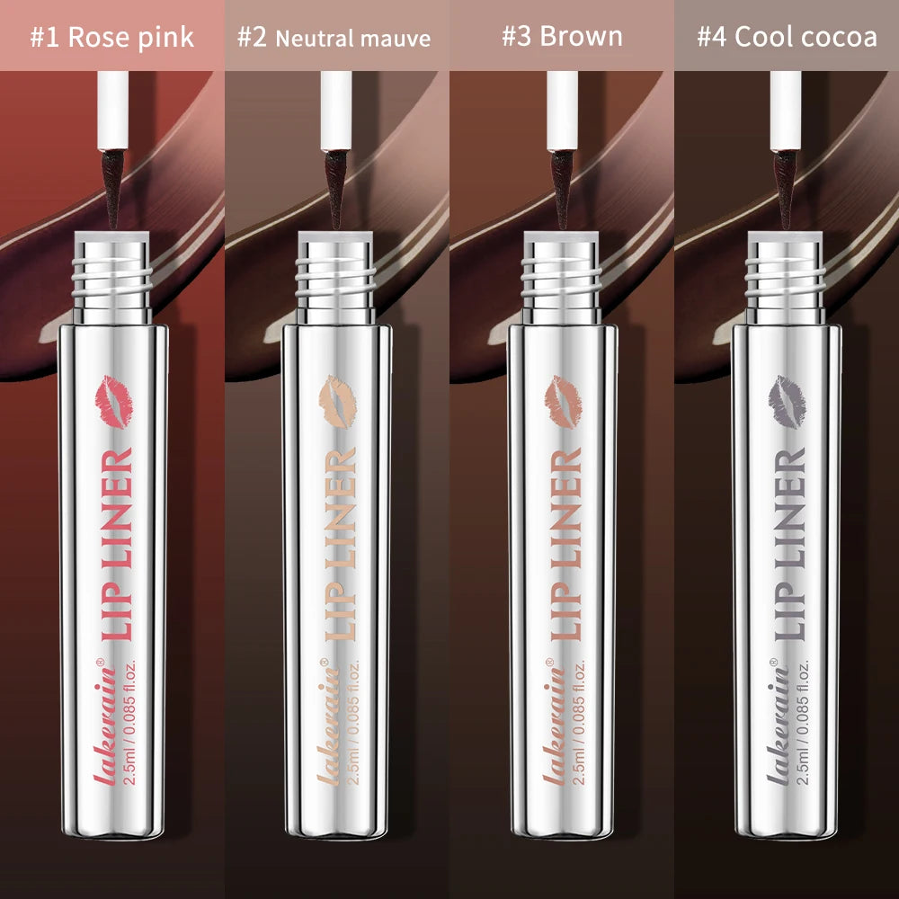 Lip Liner Pencil Peel Off Lip Stain Tattoo Long Wearing Matte Waterproof Smudge Proof Transfer Proof Lip Cosmetic For All Day Peaceful Pleasures Health and Wellness