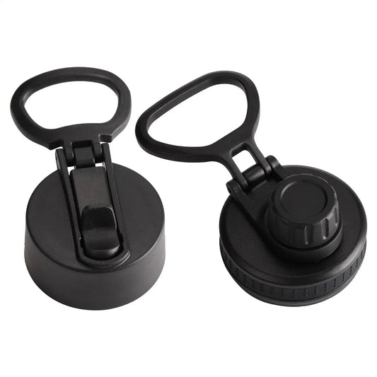 Leak-Proof Replacement Spout Lid for Wide Mouth Bottles Water Bottle Lid Peaceful Pleasures Health and Wellness