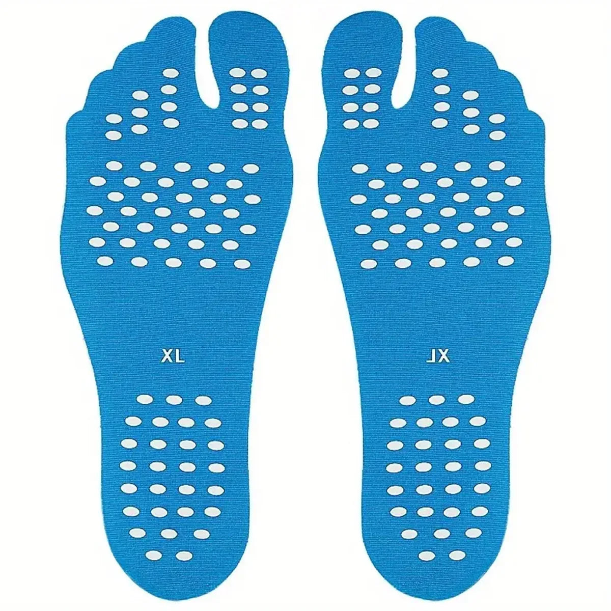 RooRuns Disposable Self-Adhesive Beach Foot Pads | 1 Pair