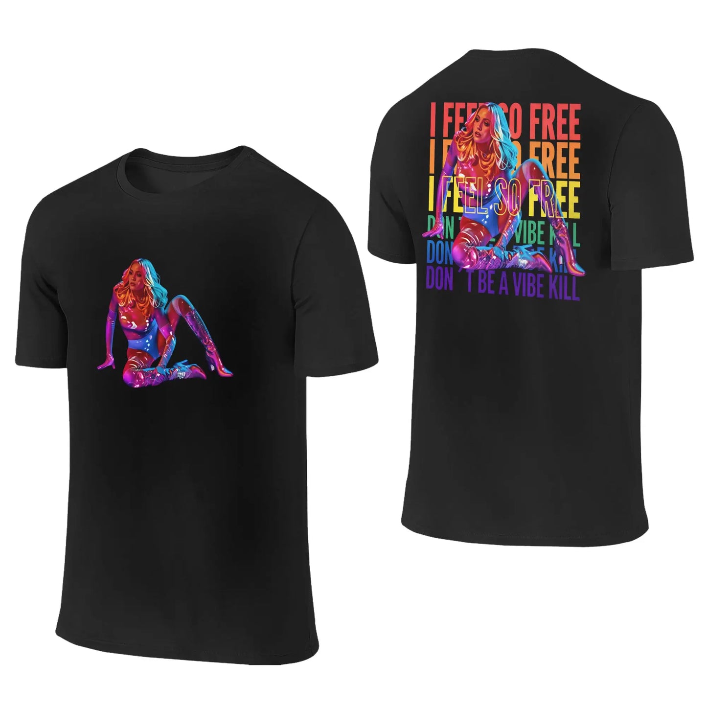 Madonnas Confessions II Album 2026 T-Shirt Male Y2K Cotton T-Shirts Summer Comfortable Novelty Tees Hot Sale Oversize Clothes Peaceful Pleasures Health and Wellness