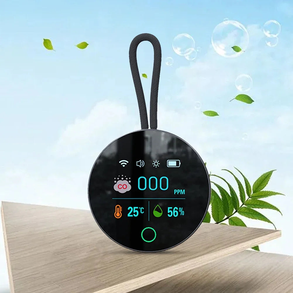 3-in-1 Carbon Monoxide Detector – CO, Temp & Humidity Monitor Peaceful Pleasures Health and Wellness