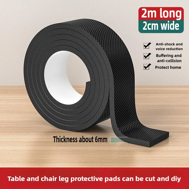 Non-Slip Furniture Pads | 6mm Self-Adhesive EVA Foam Roll