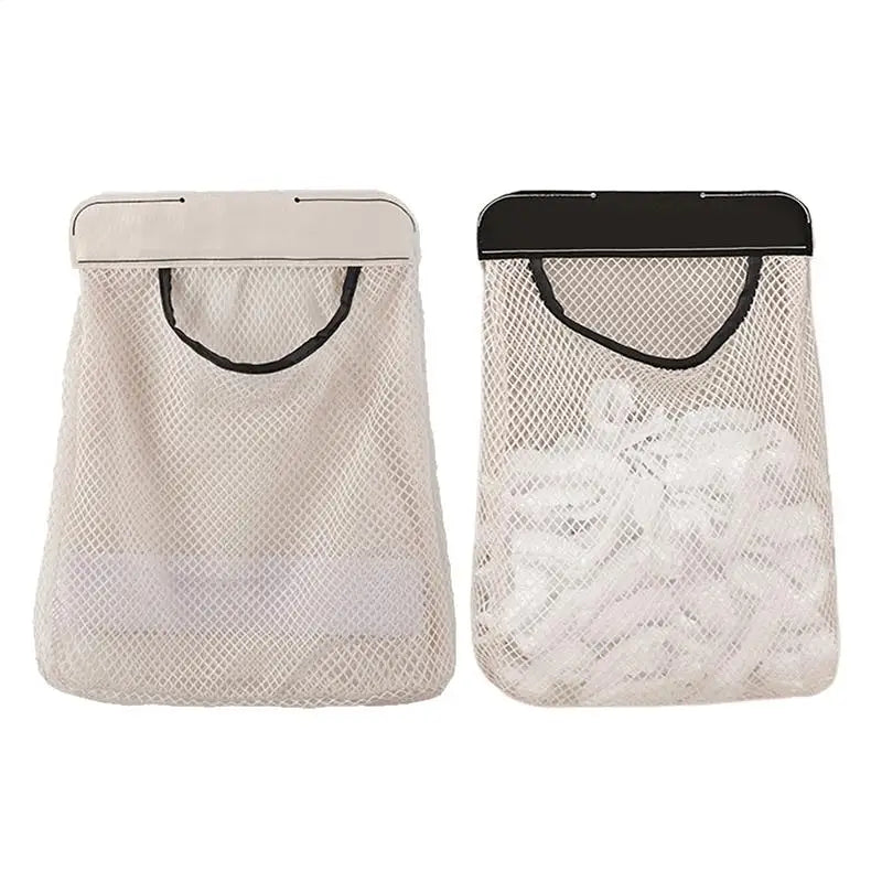 Wall Mounted Mesh Storage Bag | No-Drill Door Organiser