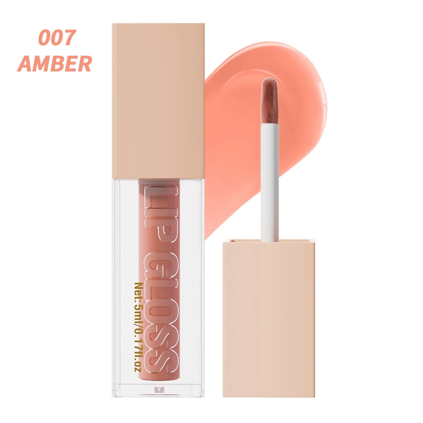 Hello Kiss Mirror Lip Gloss – Waterproof & Long-Lasting Shine