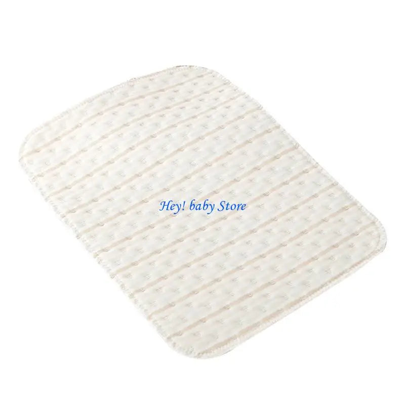 Breathable Cotton Baby Changing Mat | Leak-Resistant Pad