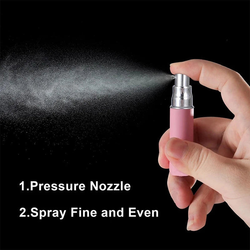 2026 Mini Perfume Bottle 5ML 1/3/6PCS Candy Color Refillable Travel Spray Bottles Press Bottom Filling Dispenser Bottle ﻿ Peaceful Pleasures Health and Wellness