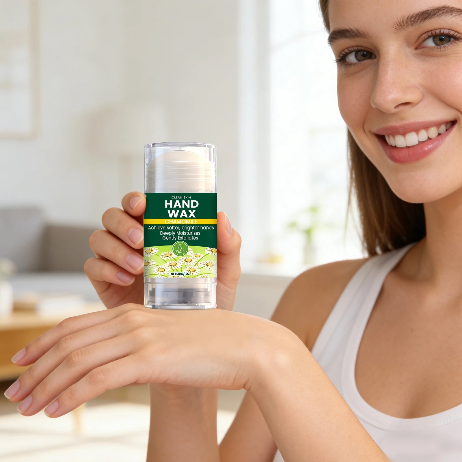 Chamomile Hand Wax Cream for Moisturizing & Repair Peaceful Pleasures Health and Wellness