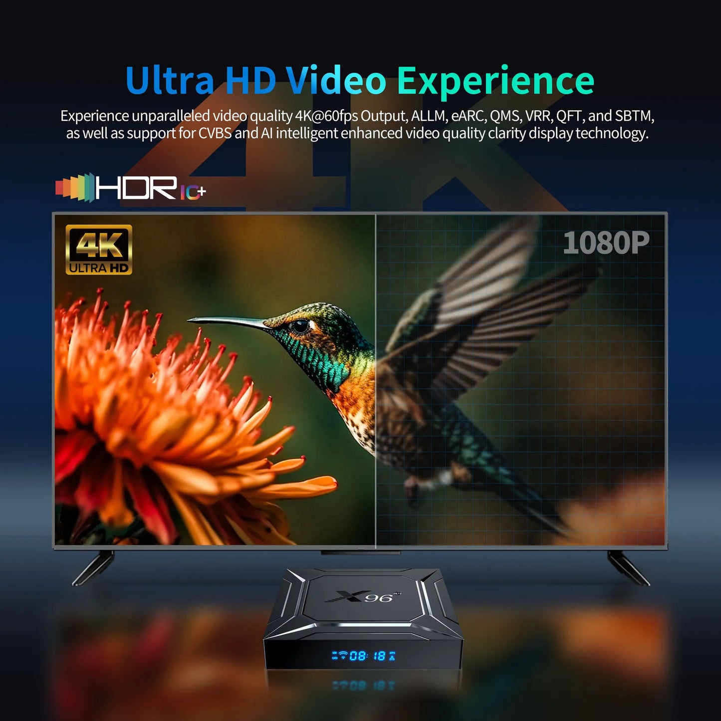 X96 M200 Smart TV Box Amlogic S905X5M Android 14 2.4G/5G Dual WiFi BT5.X 1000M Ethernet 4K Media Player Set Top Box ﻿ Peaceful Pleasures Health and Wellness
