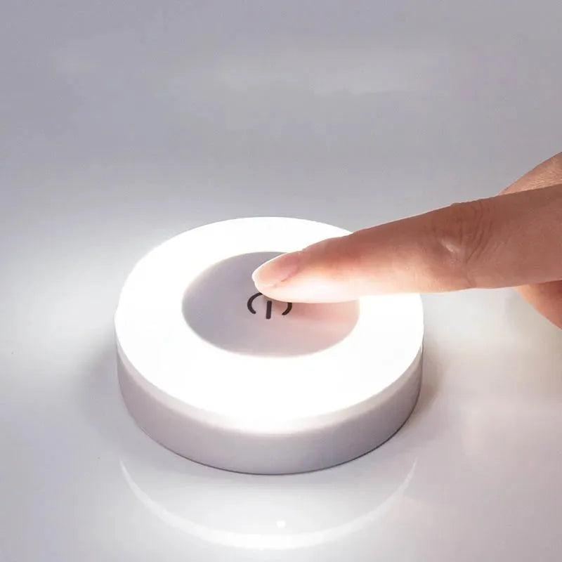 Led Wall Light Portable USB Rechargeable Night Light for Living Room Bedroom Lighting Lamps Bedside Lamp Touch Light Home Decor Peaceful Pleasures Health and Wellness 1pc Only White