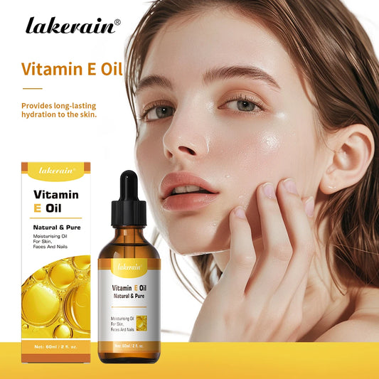 Vitamin E Face Oil Skin Care Deep Repairing Anti Wrinkles Whitening Face Enhance Skin Elasticity Facial Care Essencial Oil Peaceful Pleasures Health and Wellness