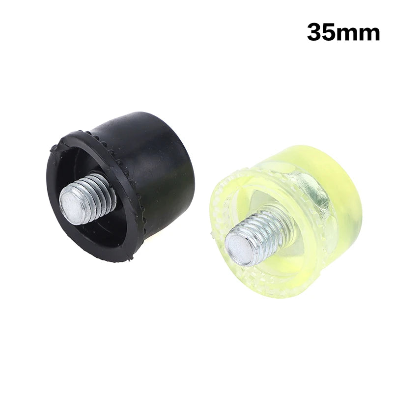 Double Face Rubber Hammer Heads 25–45mm | Replacement Pair