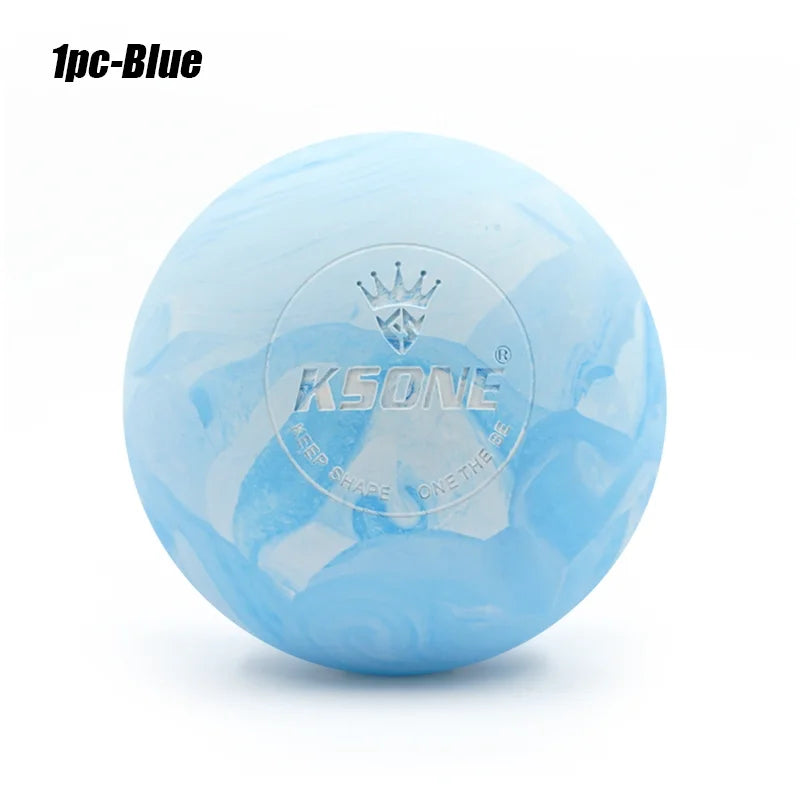 One Piece Yoga Massage Ball Fascia Ball Solid Rubber Ball Mixed Color Muscle Relaxation Ball For Muscle Recovery Peaceful Pleasures Health and Wellness Blue