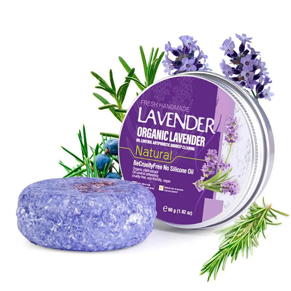 Rosemary Shampoo Bar – Ginger, Bamboo, Lavender & Fo-Ti