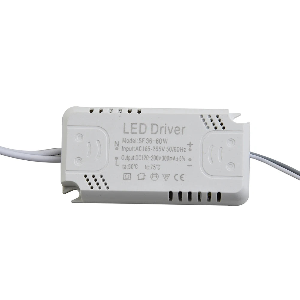 LED Driver Adapter 240-300mA 8-24W 24-40W 40-60W 60-80W AC165-265V