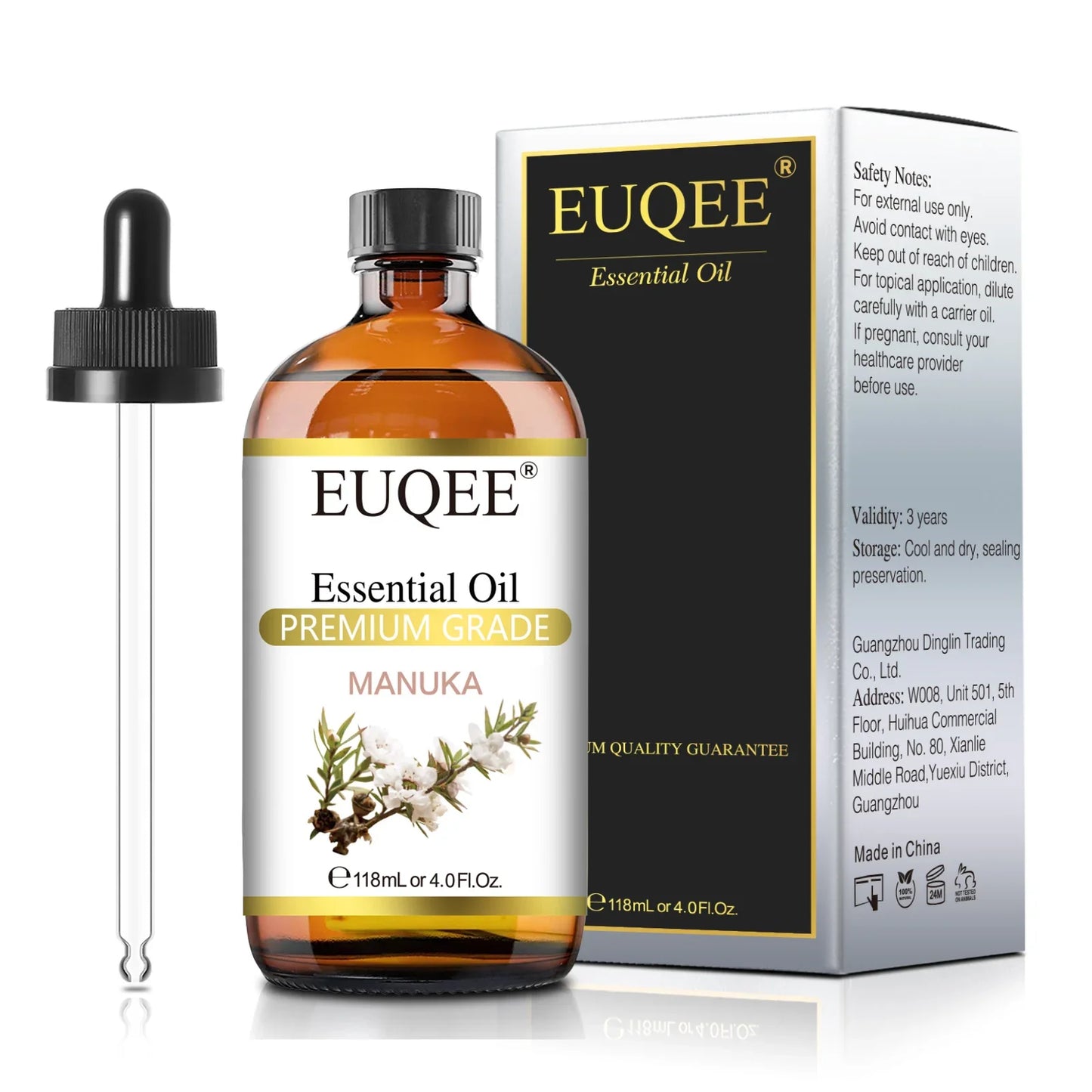 EUQEE Aromatherapy Essential Oils – Lavender, Eucalyptus & More