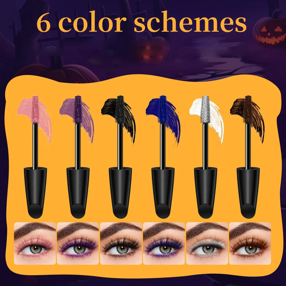 Halloween Black Mascara – Waterproof, Curly & Thick Lashes