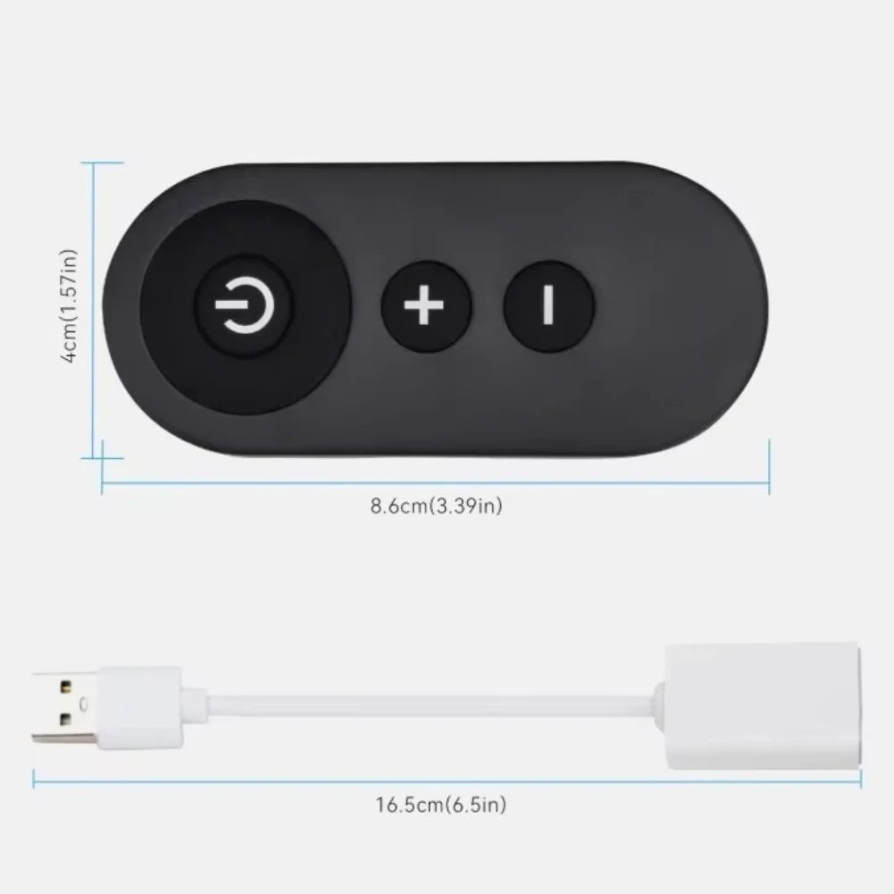 USB RF Remote Switch Wireless LED Strip Dimmer Fan Speeds Controller
