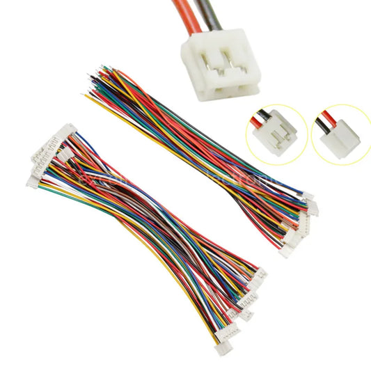 10pcs EH 2.5mm Pitch 2/3/4/5/6/7/8/9/10 Pin Female Plug Connector Wire 10/15/20cm Single/Double Head Same / Reverse Direction Peaceful Pleasures Health and Wellness