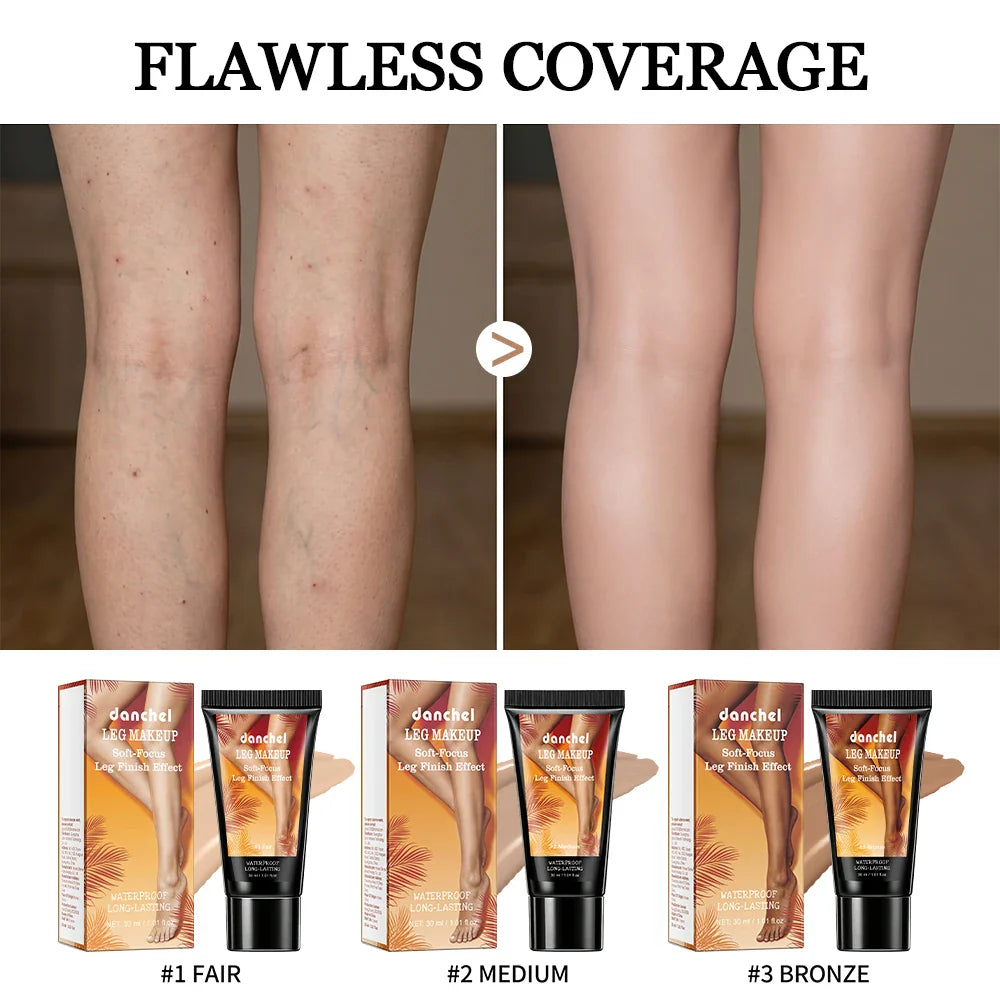 Leg Body Foundation – Waterproof, Sweatproof & Full Coverage