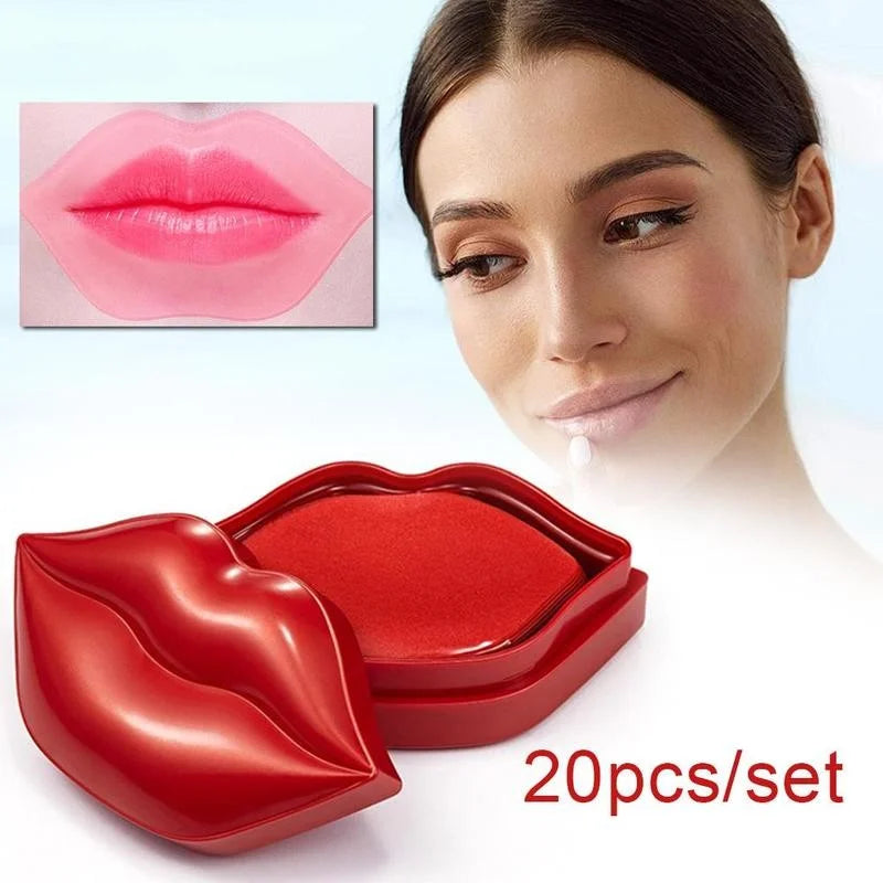 BIOAQUA Cherry Gollagen Hydrating Lip Mask Moisturizing Nourishing Anti-Drying Lightening 20pcs Peaceful Pleasures Health and Wellness
