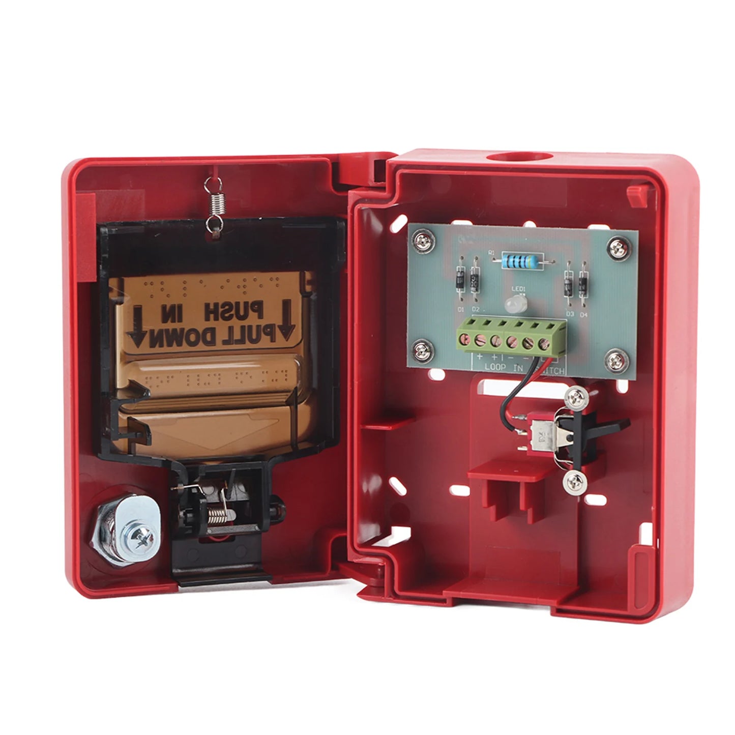 Manual Fire Alarm Pull Station Call Point | 9-28VDC