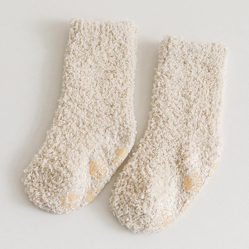 Baby Toddler Winter Socks | Soft Anti-Slip Warm Kids Socks