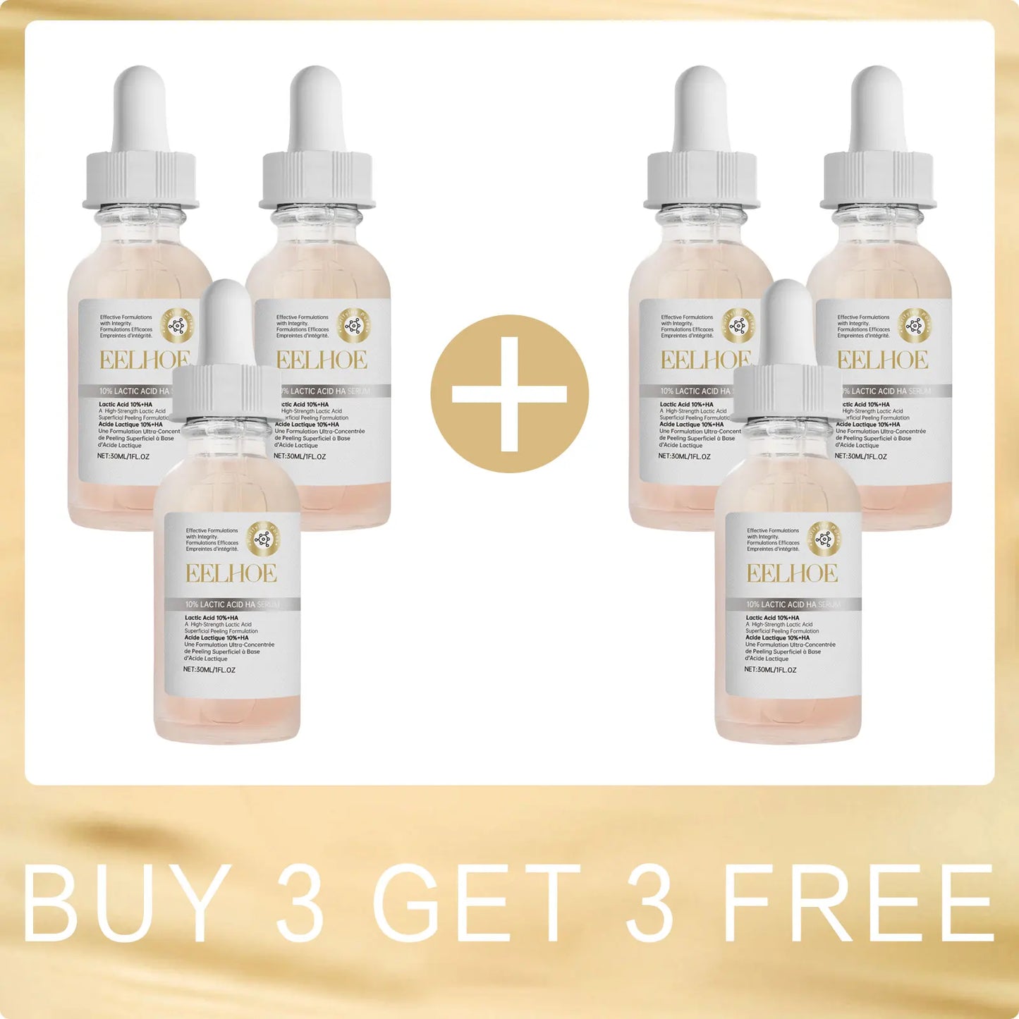 EELHOE 10% Sodium Hyaluronate Face Serum – Hydrate & Brighten