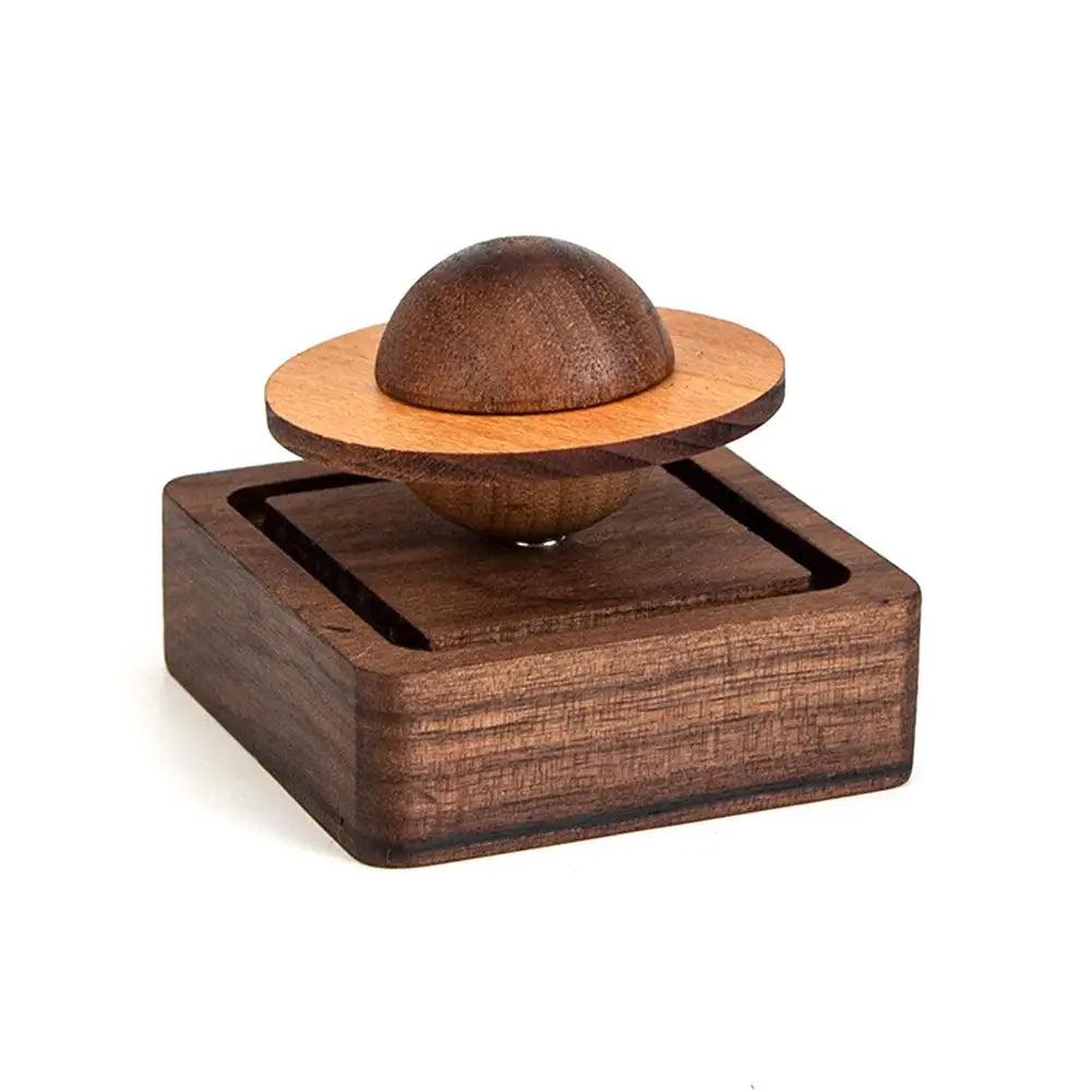 Planet Wood Essential Oil Diffuser – Walnut & Beech Decor Gift