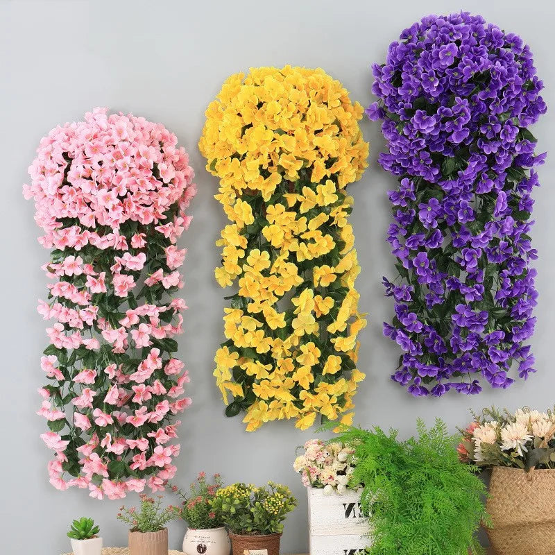 Artificial Silk Begonia Vine Garland for Wedding & Home Decor