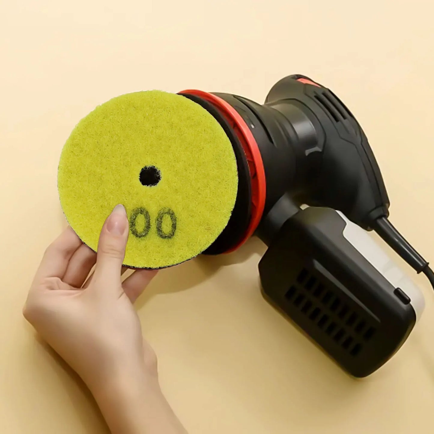 1X Dry Polishing Pad Granite Marble Sanding Disc Stone Dia-mond