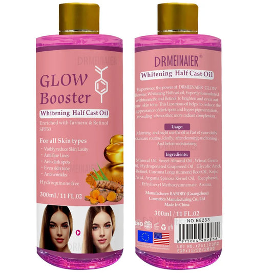 300ml Turmeric And Retinol Whitening Serum Glow Booster Cast Oil Anti Wrinkles And Dark Spots Repair Damage Skin For All Skin Peaceful Pleasures Health and Wellness