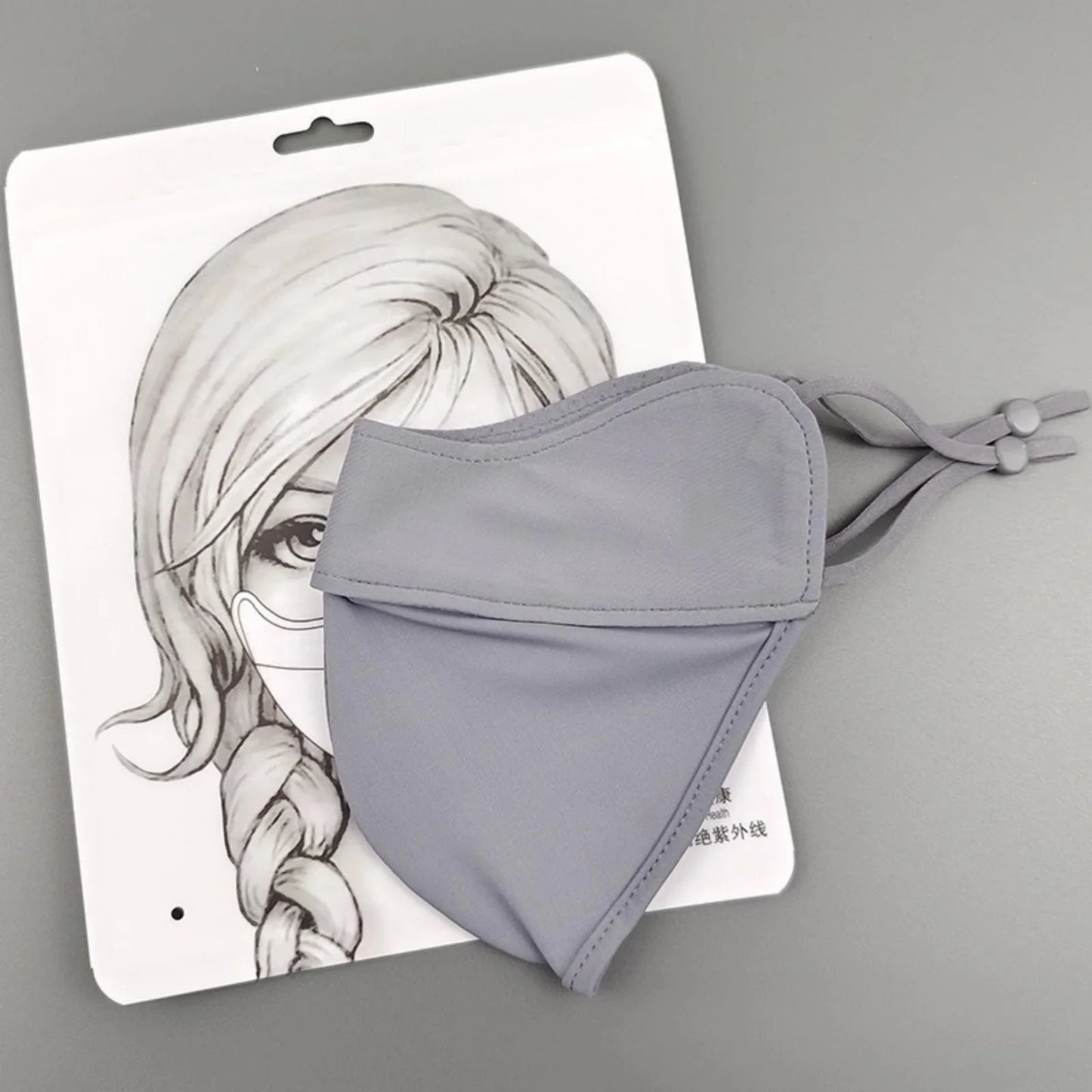 New model Sunscreen Face Scarf Ice Silk Mask Summer Cover Veil Eye Protection eye corner protection,veil,outdoor sun protection Peaceful Pleasures Health and Wellness