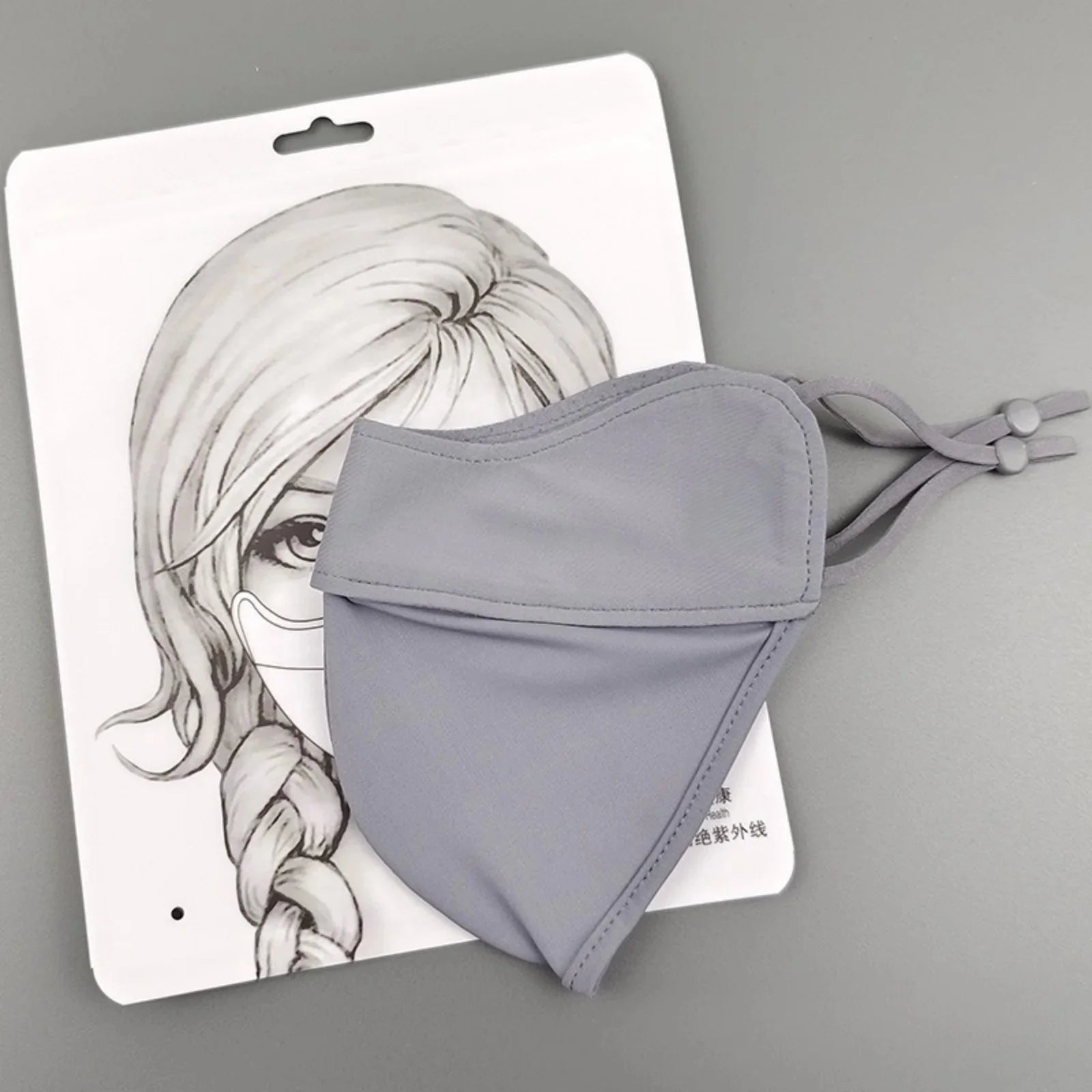 New model Sunscreen Face Scarf Ice Silk Mask Summer Cover Veil Eye Protection eye corner protection,veil,outdoor sun protection Peaceful Pleasures Health and Wellness