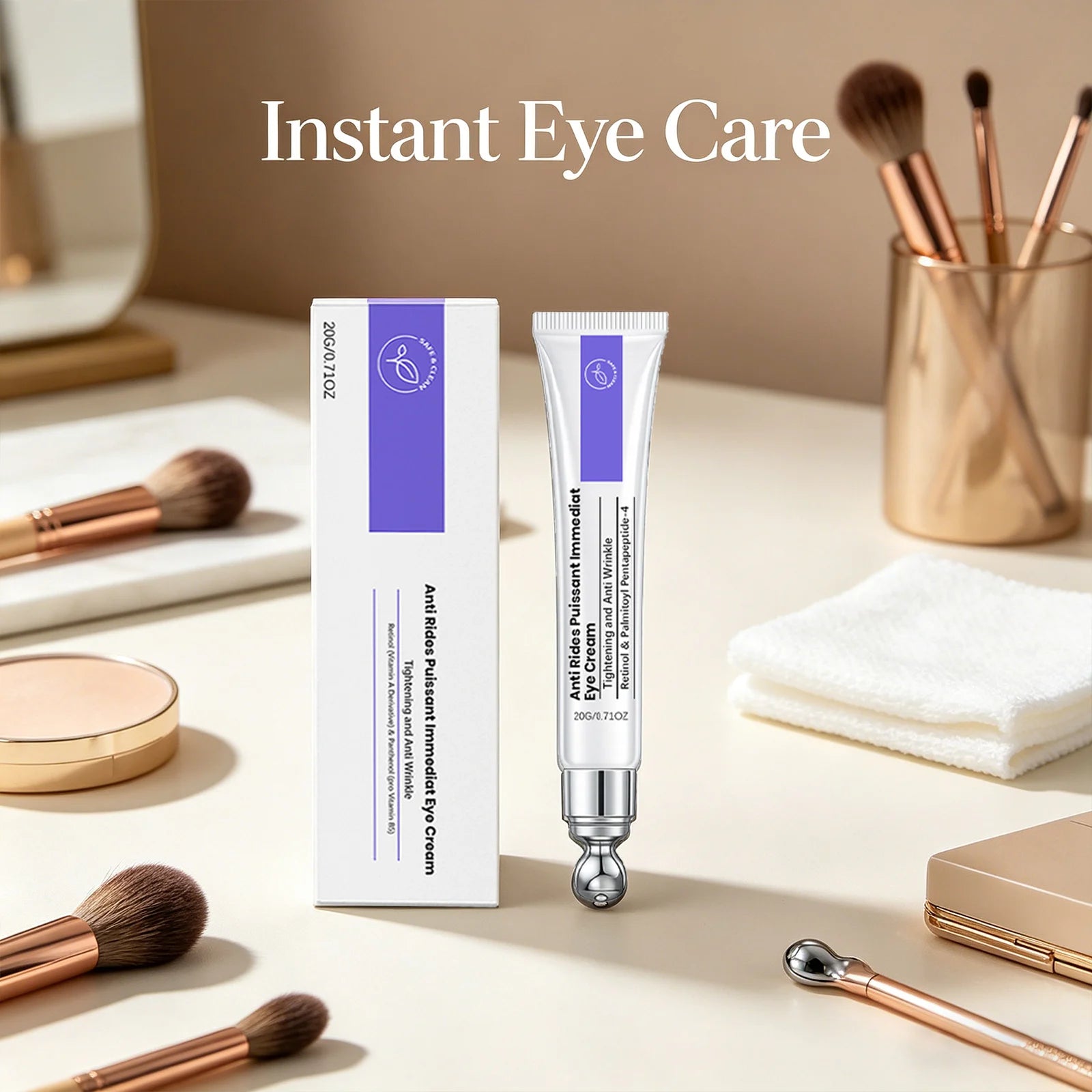 Retinol Eye Cream – Anti-Wrinkle, Firming & Moisturizing 20g Retinol Eye Cream Peaceful Pleasures Health and Wellness