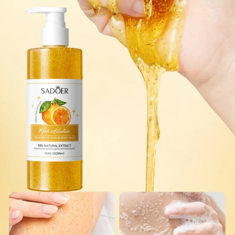 300ml Exfoliating Shower Gel | Brighten & Smooth Skin
