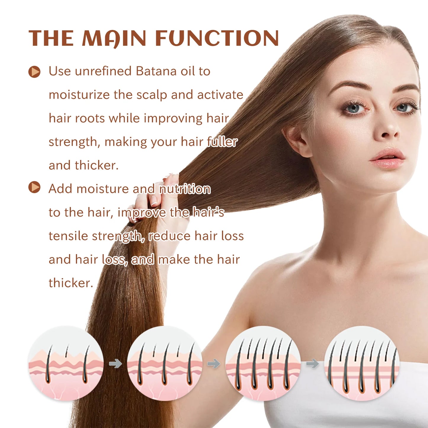 Batana Oil Conditioner for Dry Frizzy Hair – Shine & Repair