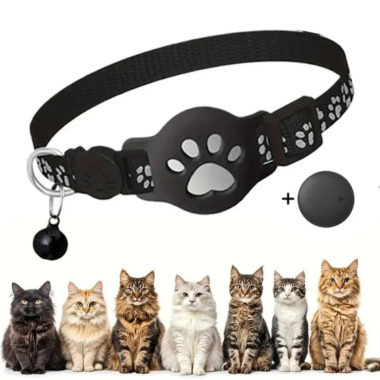 Waterproof Reflective Cat GPS Tracker Collar Anti Lost Pet Location Finder Kitten Tracking Pet Accessories Peaceful Pleasures Health and Wellness