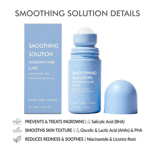 After Hair Removal Care Roll-On Reduces Redness and Irritation Nourishes and Moisturizes Body Daily Smooth Hydration Skin Care Peaceful Pleasures Health and Wellness Default Title