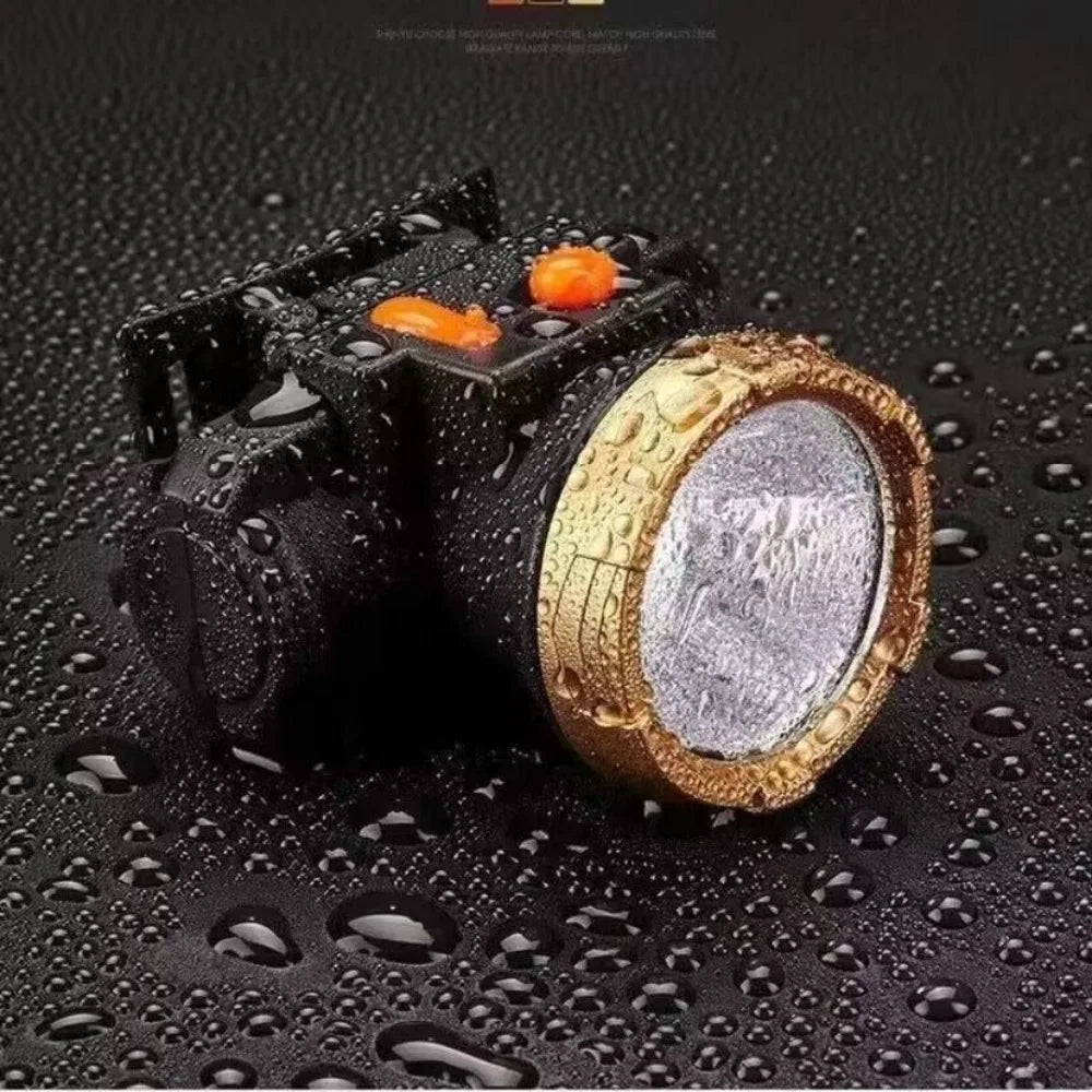 Strong Light Rechargeable LED Lithium Small Head Light Night Fishing Outdoor Patrol Camping Head Mounted Flashlight Headlights Peaceful Pleasures Health and Wellness