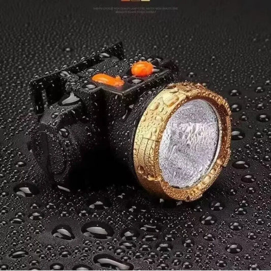 Strong Light Rechargeable LED Lithium Small Head Light Night Fishing Outdoor Patrol Camping Head Mounted Flashlight Headlights Peaceful Pleasures Health and Wellness