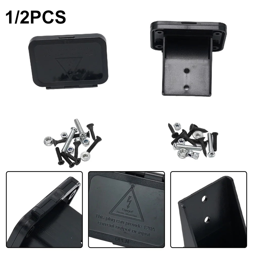 120A Anderson Plug Flush Mount Bracket Panel Cover Caravan 2 Stitches