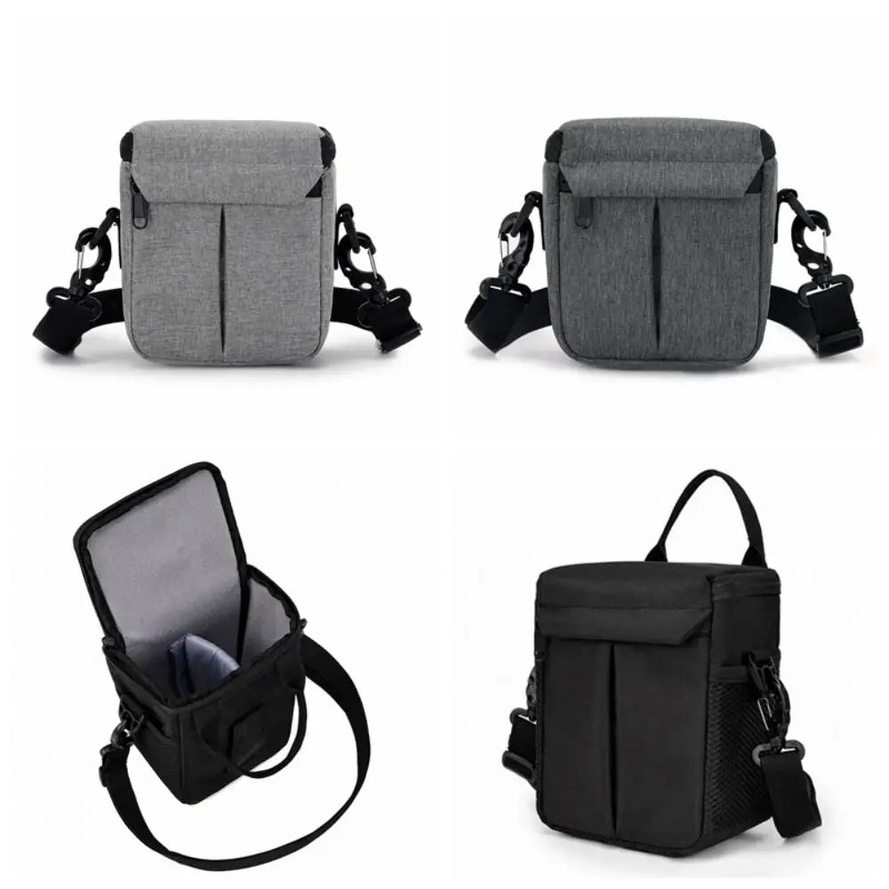 Durable Protective Bag Camera Bags Waist Pouch Single-Shoulder DSLR Pouch Lightweight Nylon Camera Lens Case Outdoor Travel Peaceful Pleasures Health and Wellness