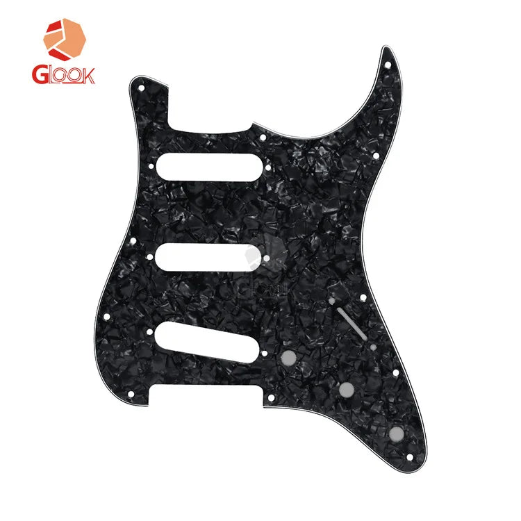 11 Nail Electric Guitar Guard ST SQ Panel Hole Single SSS Meffen