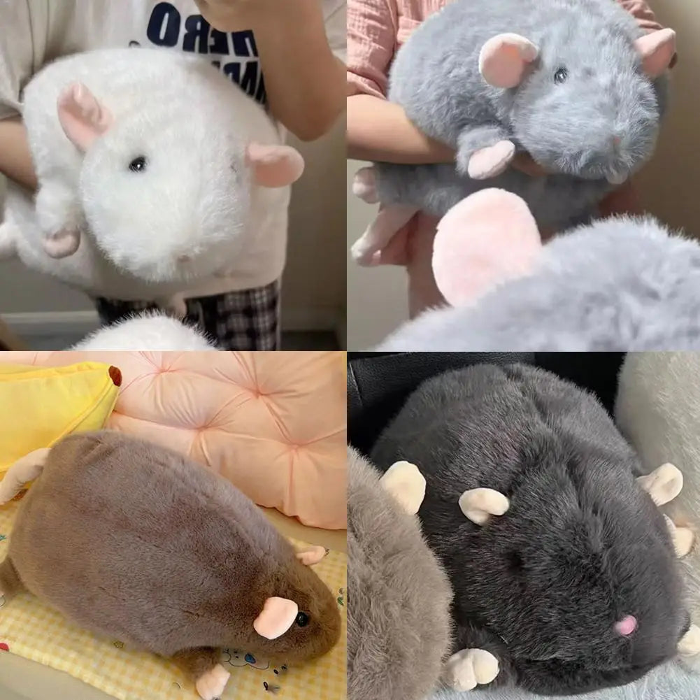 Cute Plush Toy Cartoon Mouse Doll for All Ages Peaceful Pleasures Health and Wellness