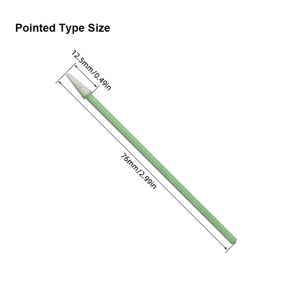 100pcs Dust-Free Anti-Static Swabs for Laser Lens Cleaning
