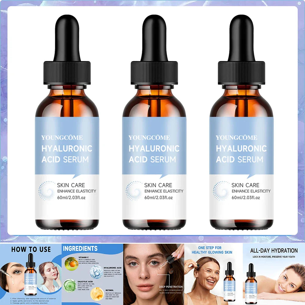 YOUNGCOME Hyaluronic Acid Face Serum – Hydrating & Firming