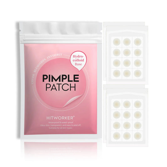 Ultra-Thin Hydrocolloid Pimple Patches – 12/48 Pcs Acne Dots Acne Pimple Patch Peaceful Pleasures Health and Wellness