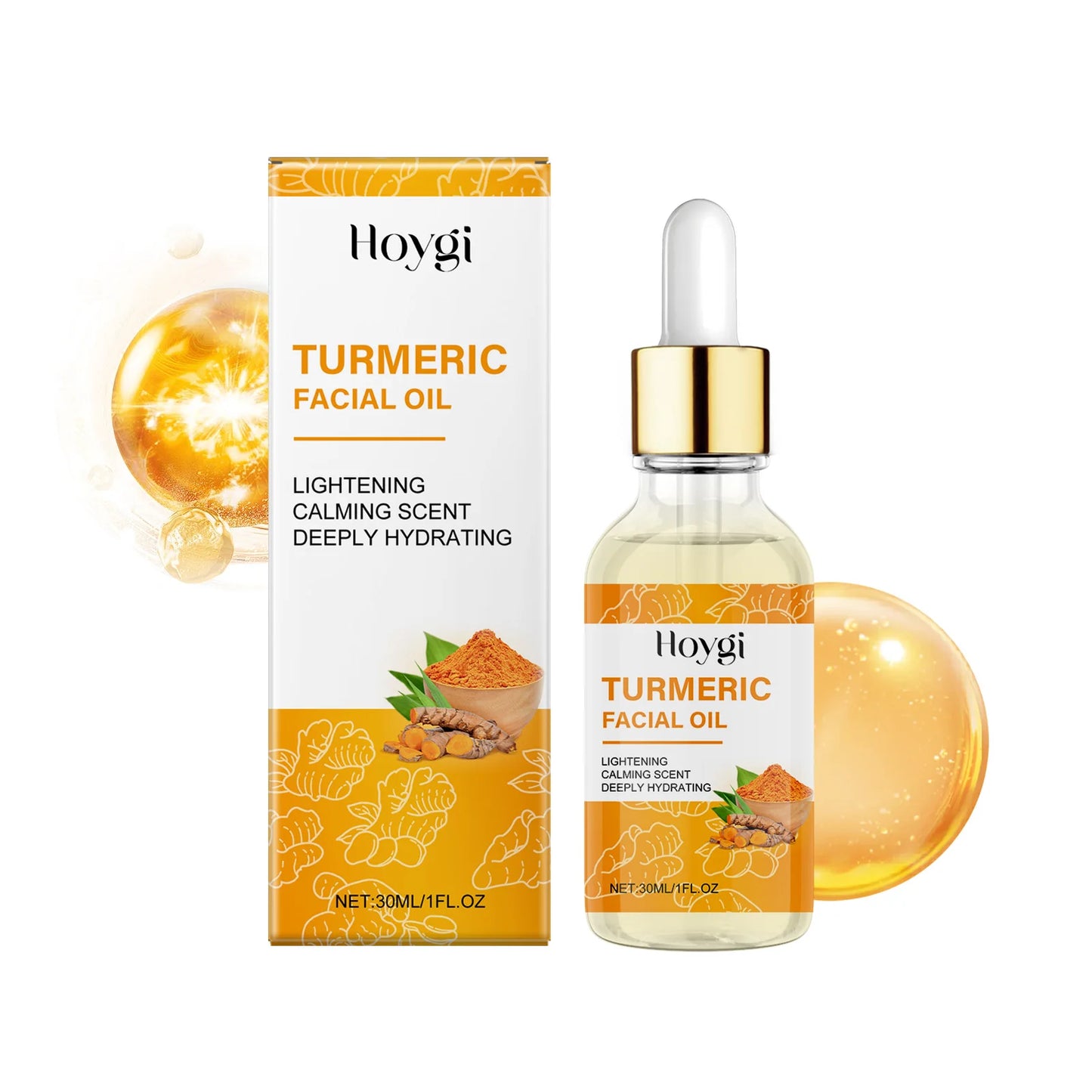 Turmeric Facial Essence Oil – Brightening & Dark Spot Fade